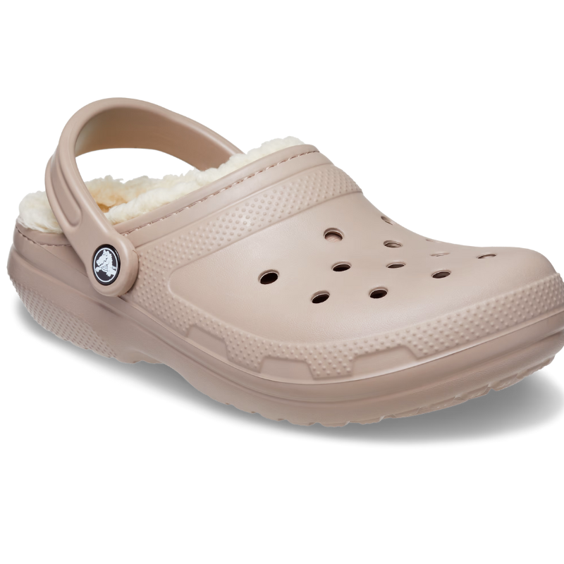 CROCS Classic Lined Clog Mushroom Bone Zilba Footwear