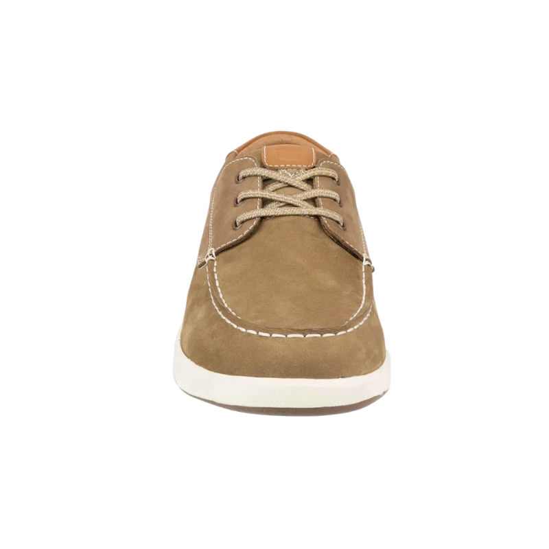 FLORSHEIM Cross Over Boat Shoe - Mushroom