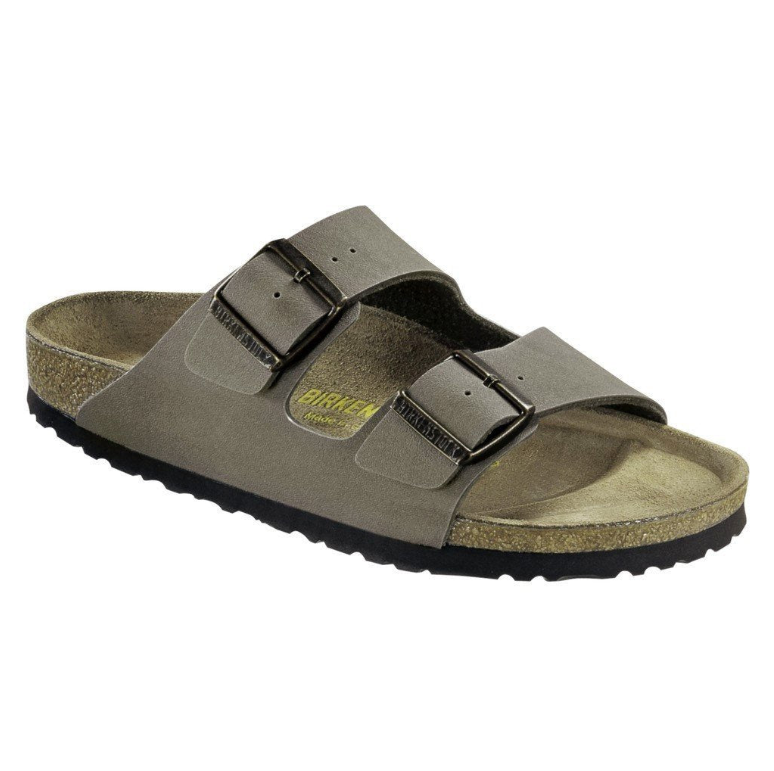 BIRKENSTOCK  Arizona  BirkiBuc Regular - Stone