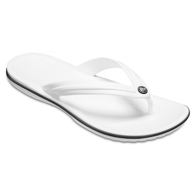 CROCS Crocband Flip - White