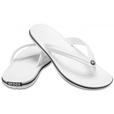 CROCS Crocband Flip - White