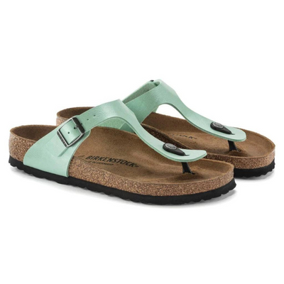 BIRKENSTOCK Gizeh Birko-Flor Regular - Graceful Matcha