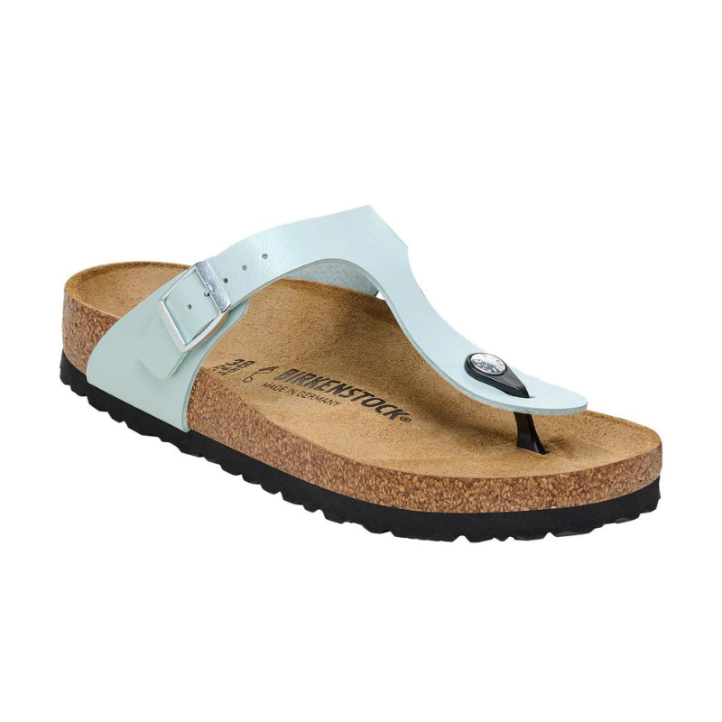 BIRKENSTOCK  Gizeh  Birko Flor Regular - Graceful Surf Green