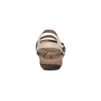AETREX Gabby Adjustable Quarter Strap - Stone Multi – Zilba Footwear