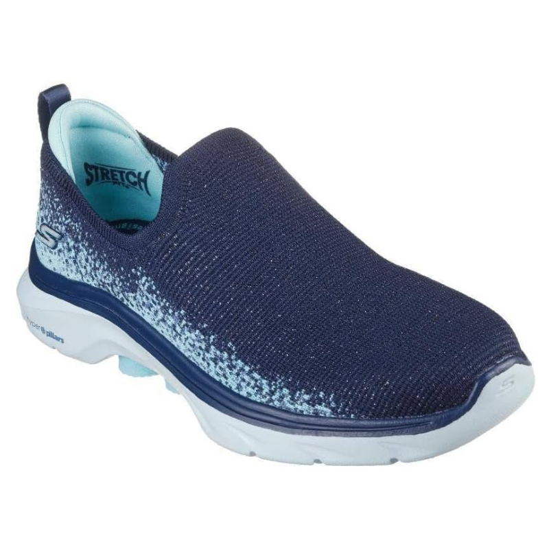 SKECHERS  Go Walk 7 Zaida -Navy Aqua