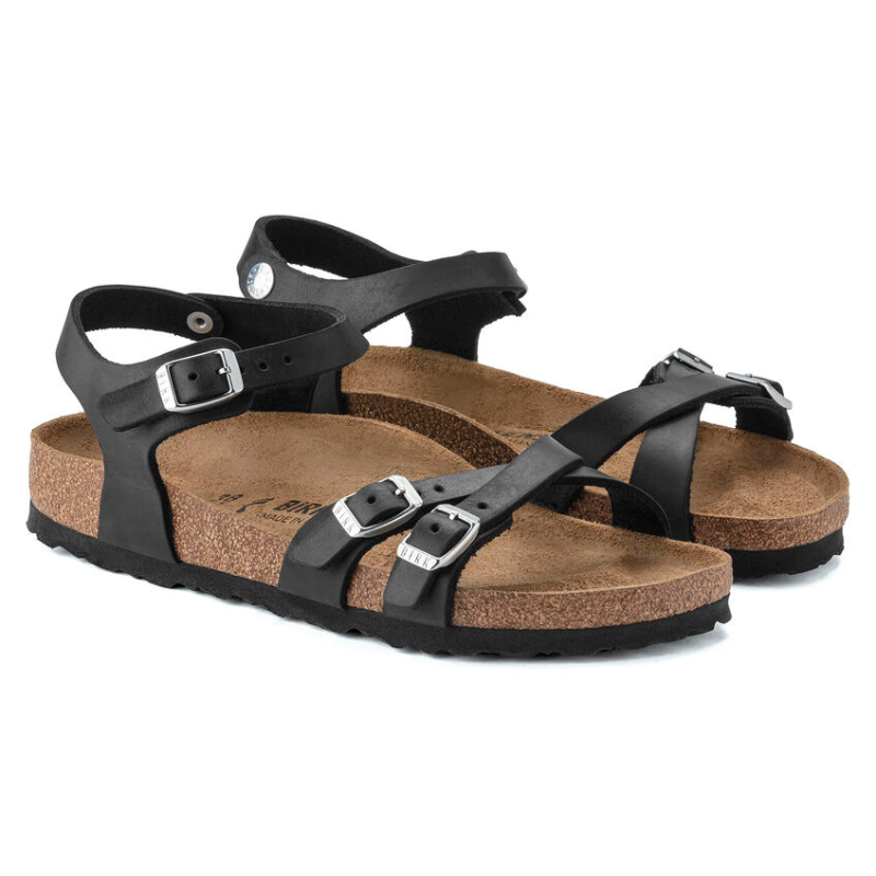 BIRKENSTOCK Kumba Oiled Leather Narrow - Black