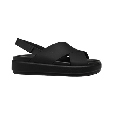 CROCS Brooklyn Luxe Cross Strap - Black