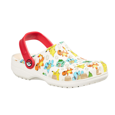 CROCS Classic Clog Pokemon Kids - White/Multi