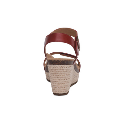 AETREX Sydney Espadrille Quarter Strap - Red