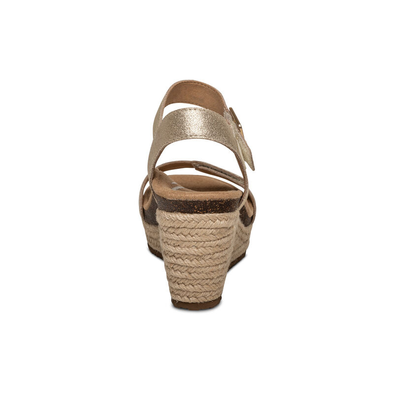 AETREX Sydney Espadrille Quarter Strap - Champagne