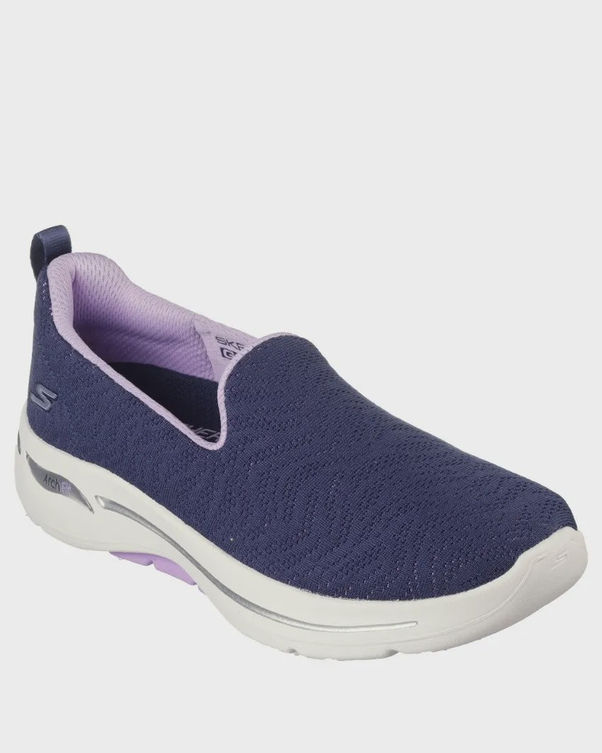 SKECHERS Go Walk Ocean Reef - Navy/Lavender