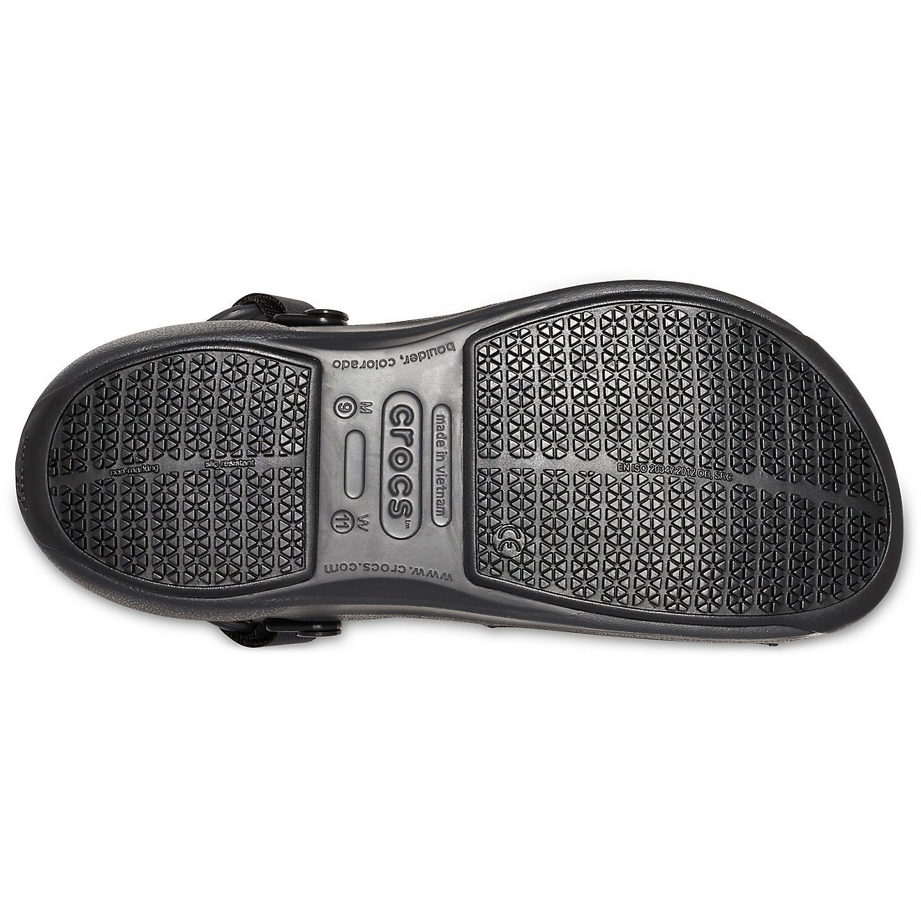 CROCS BISTRO PRO LITERIDE CLOG BLACK/BLACK - getset-footwear.myshopify.com