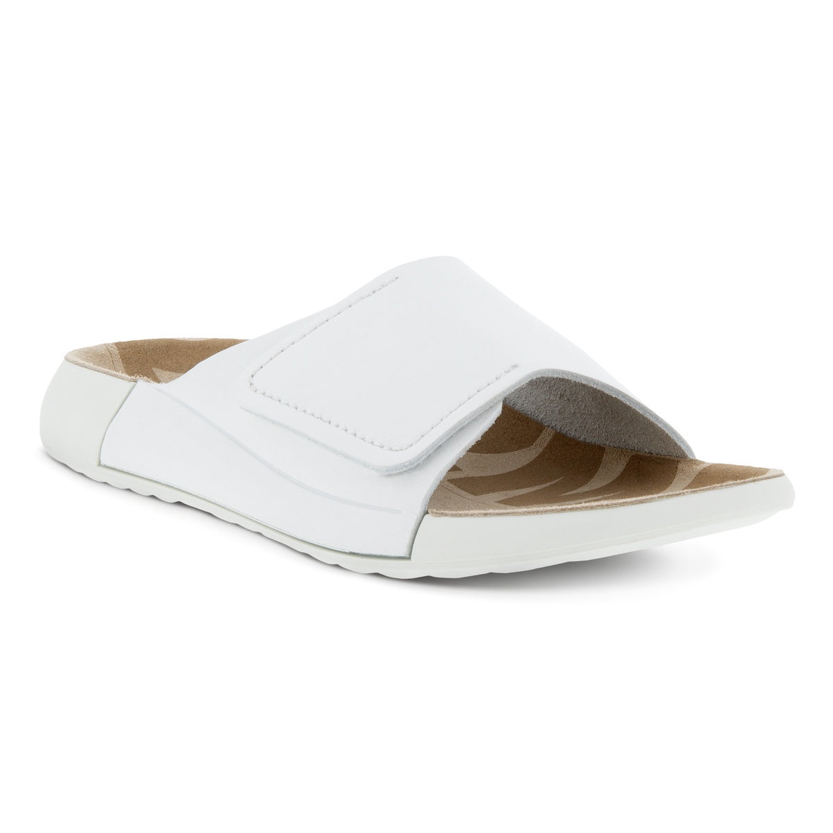 ECCO  2nd Cozmo Flat Slide - Bright White