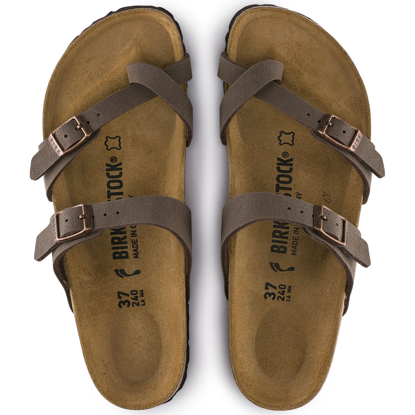 BIRKENSTOCK MAYARI MOCCA NUBUCK BIRKO FLOR REGULAR - getset-footwear.myshopify.com