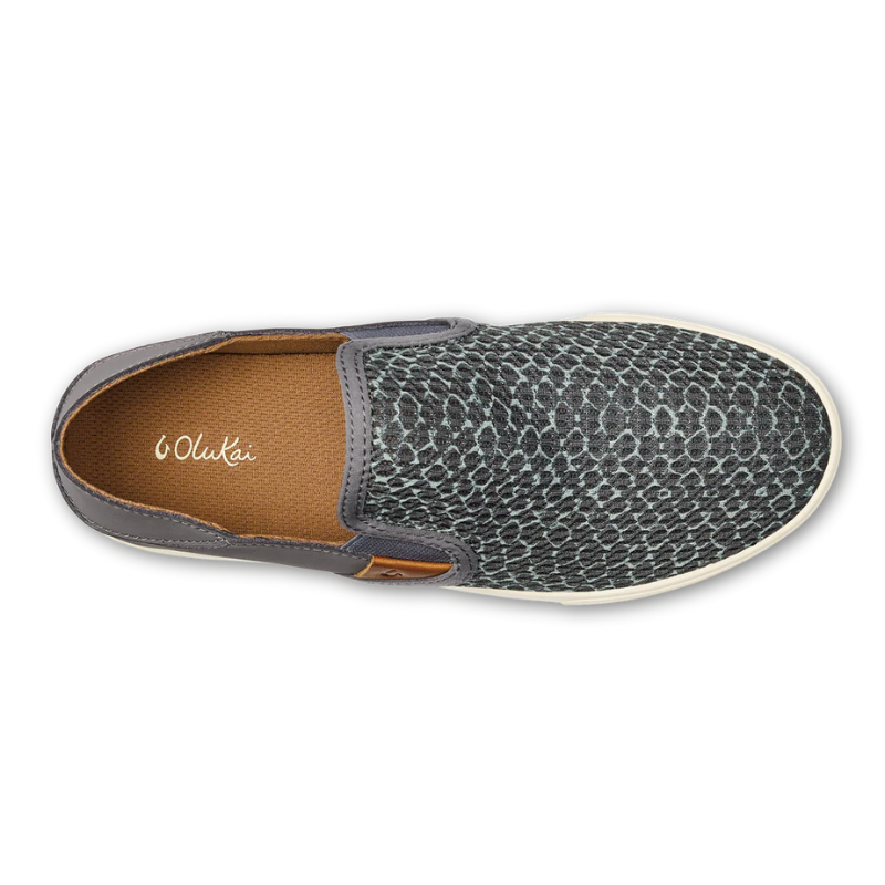 OLUKAI Pehuea Pa'I Womens - Charcoal Mo'o