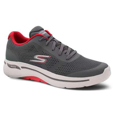 SKECHERS  Go Walk Arch Fit-Guidline - Navy/Orange