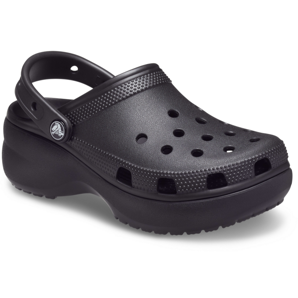 CROCS  Classic Platform Clog  - Black